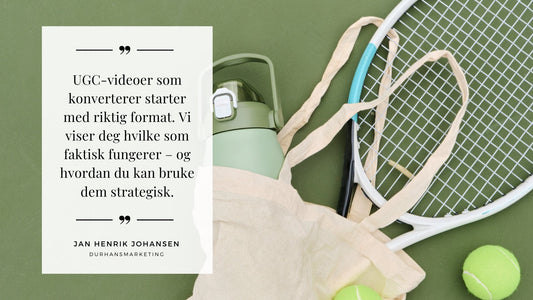 5 typer UGC-videoer som gir resultater i 2025