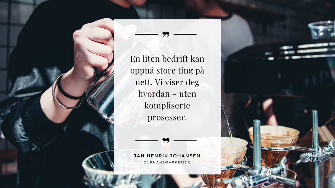 Hvordan små, lokale bedrifter blir mer synlig på nett