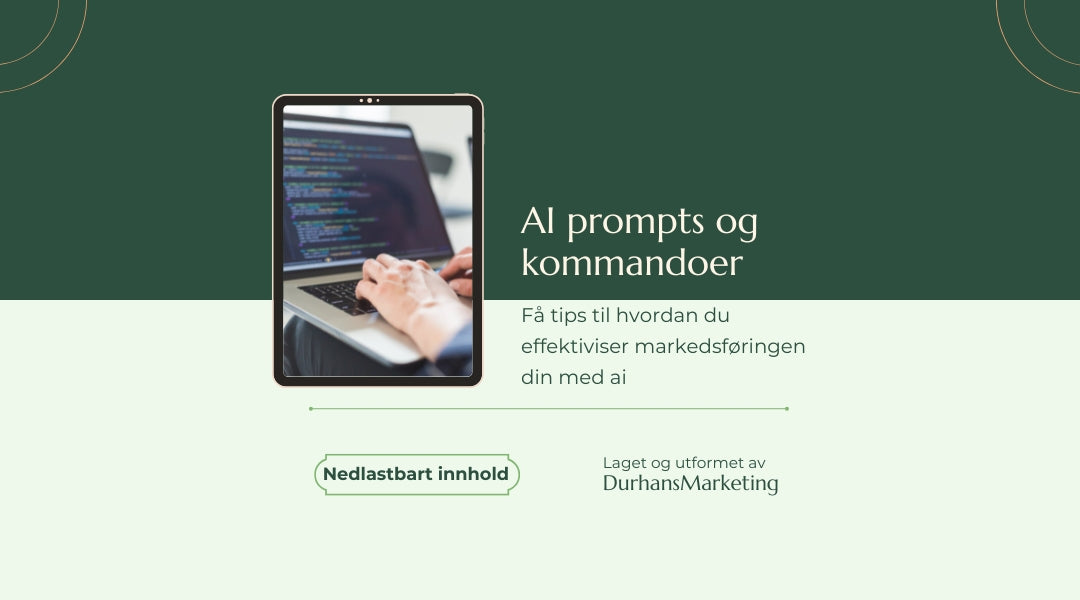 AI prompts og kommandoer | Effektiviser markedsføringen din med ai (pdf)