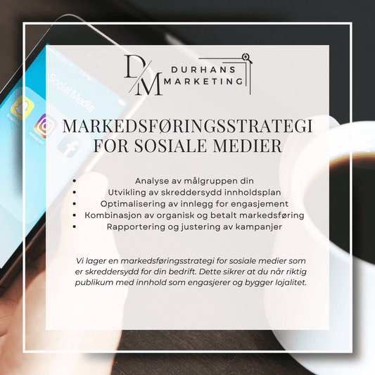 Markedsføringsstrategi for sosiale medier