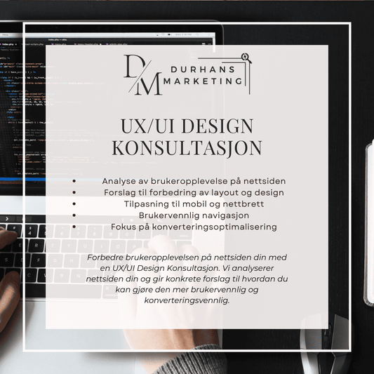 UX/UI Design Konsultasjon