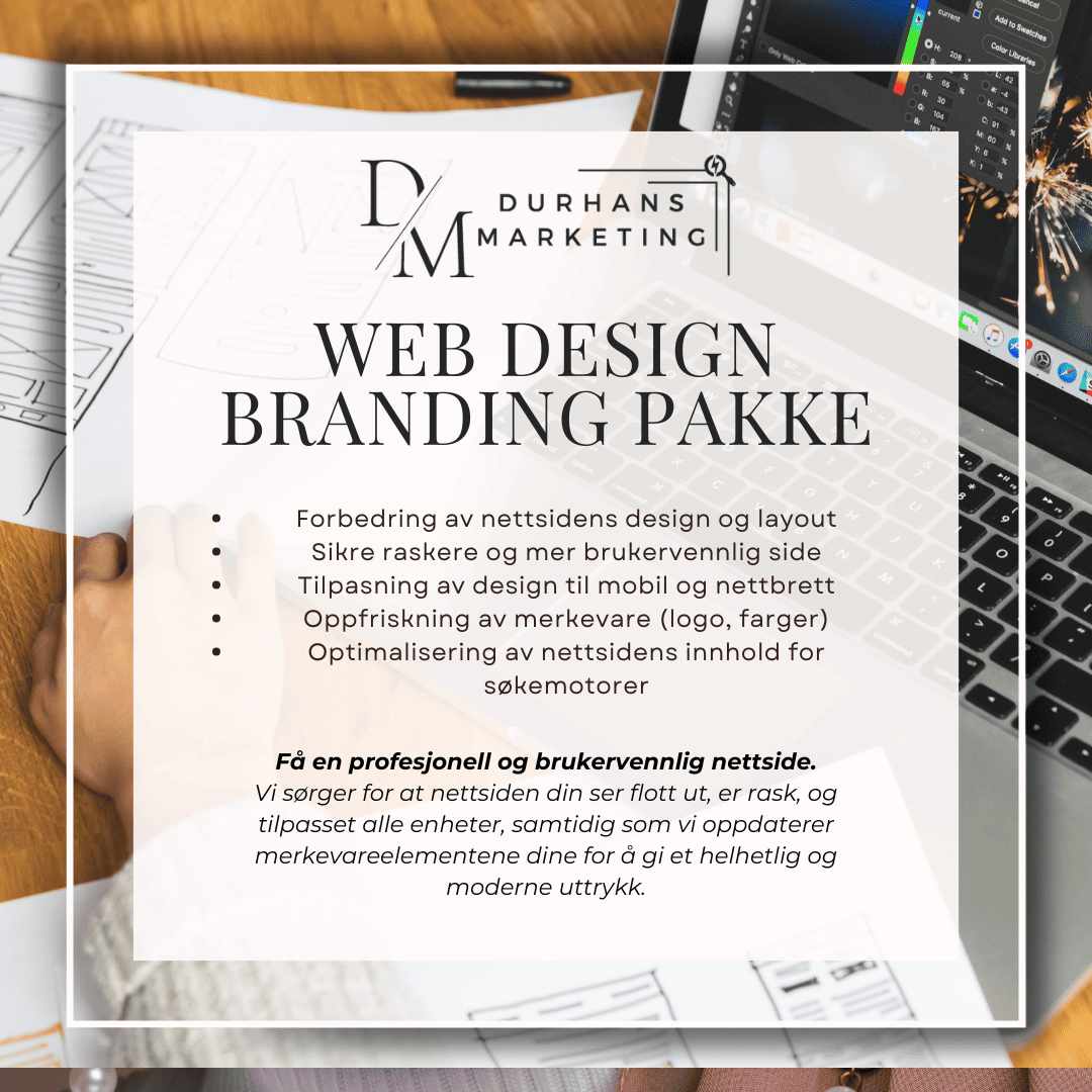 Web Design Optimalisering & Branding pakke